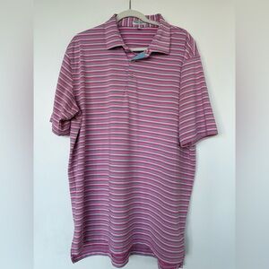 Peter Millar summer comfort short sleeve polo sz XL